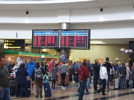 Arrival at OR Tambo International Airport