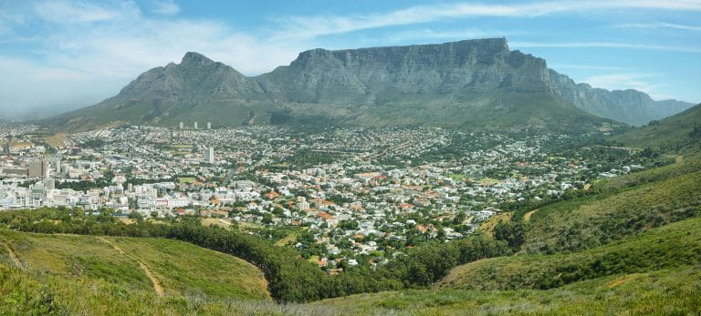 table mountain,South Africa Overland Tours